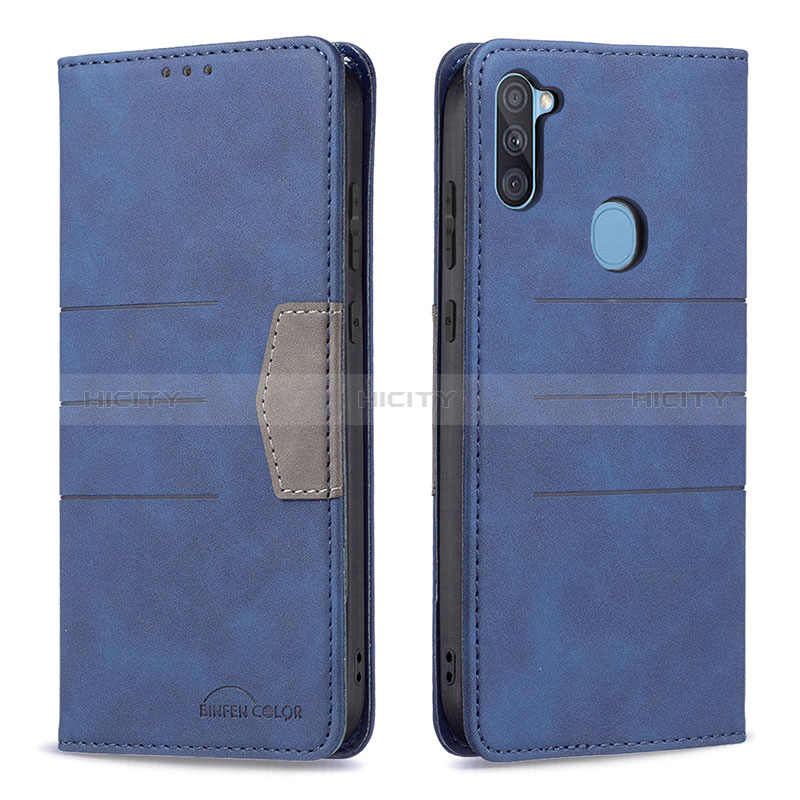 Funda de Cuero Cartera con Soporte Carcasa B01F para Samsung Galaxy M11