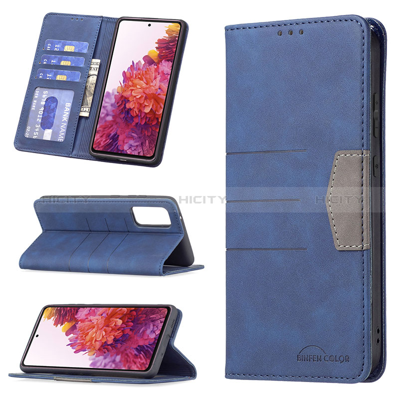 Funda de Cuero Cartera con Soporte Carcasa B01F para Samsung Galaxy S20 FE 5G