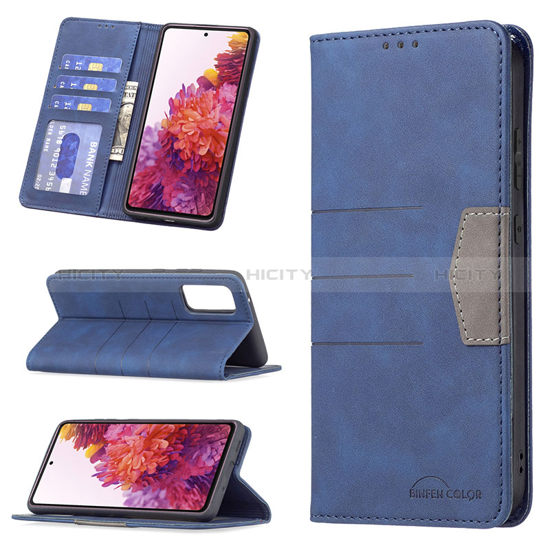 Funda de Cuero Cartera con Soporte Carcasa B01F para Samsung Galaxy S20 Lite 5G