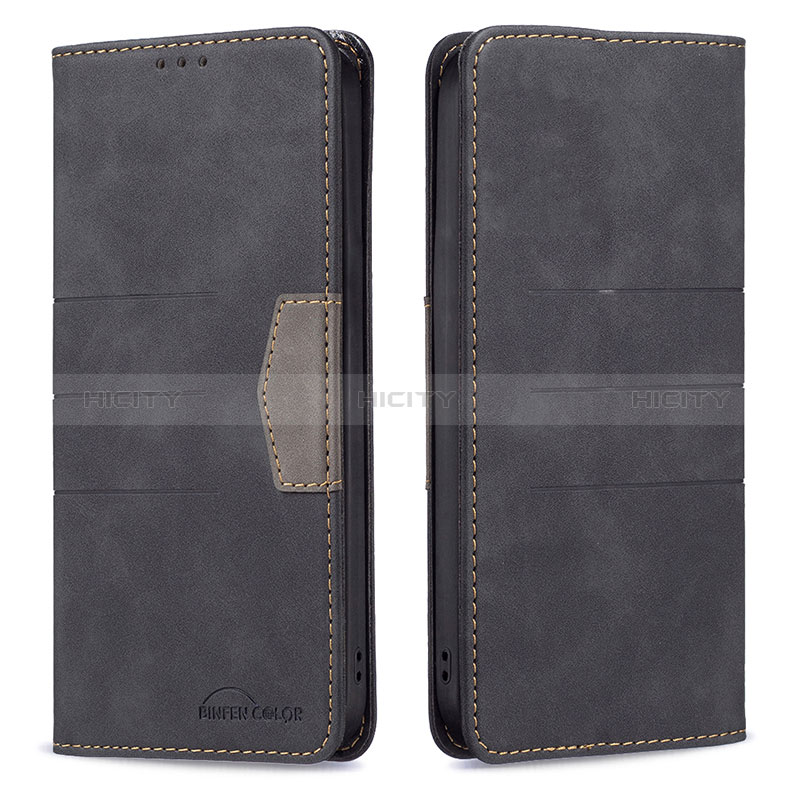 Funda de Cuero Cartera con Soporte Carcasa B01F para Xiaomi Mi 11X Pro 5G Negro