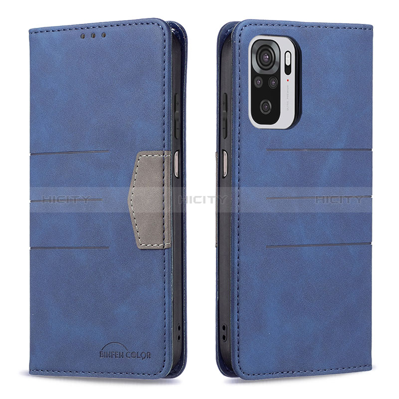 Funda de Cuero Cartera con Soporte Carcasa B01F para Xiaomi Redmi Note 10S 4G