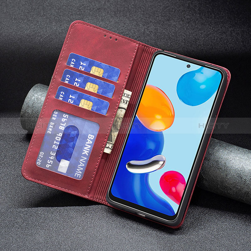 Funda de Cuero Cartera con Soporte Carcasa Q03H para Xiaomi Redmi Note 12 5G  Azul