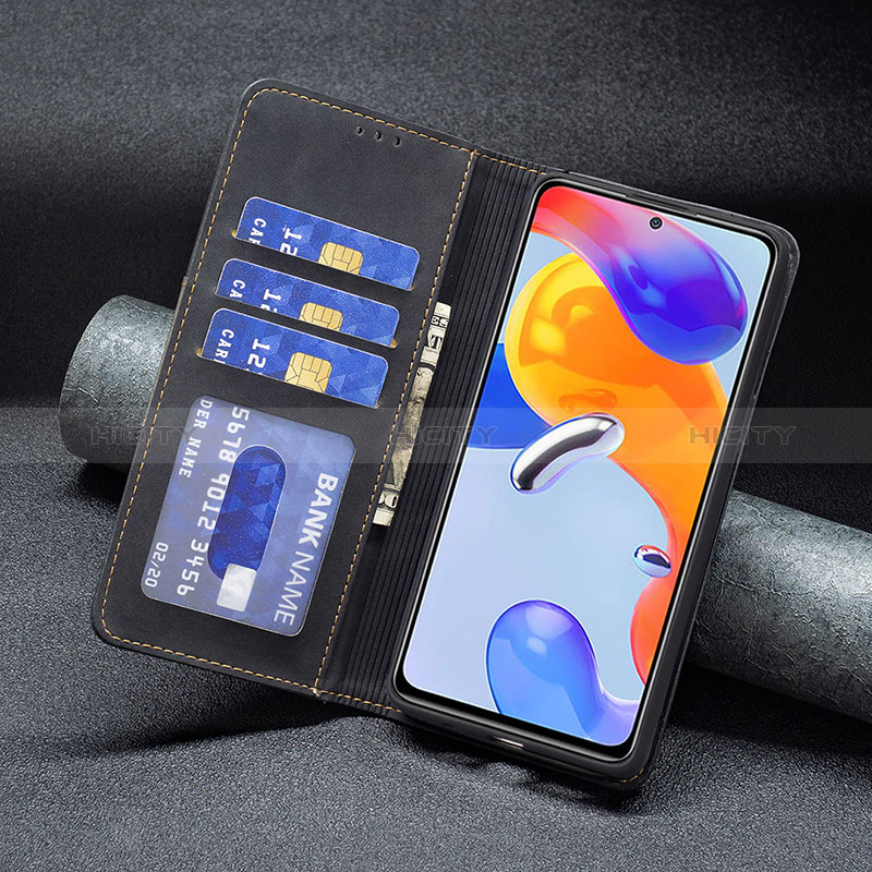 Funda de Cuero Cartera con Soporte Carcasa B01F para Xiaomi Redmi Note 11 Pro 4G