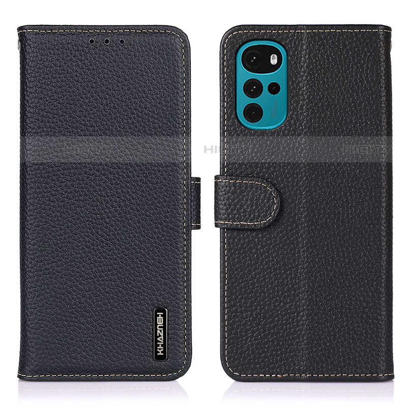 Funda de Cuero Cartera con Soporte Carcasa B01H para Motorola Moto G22