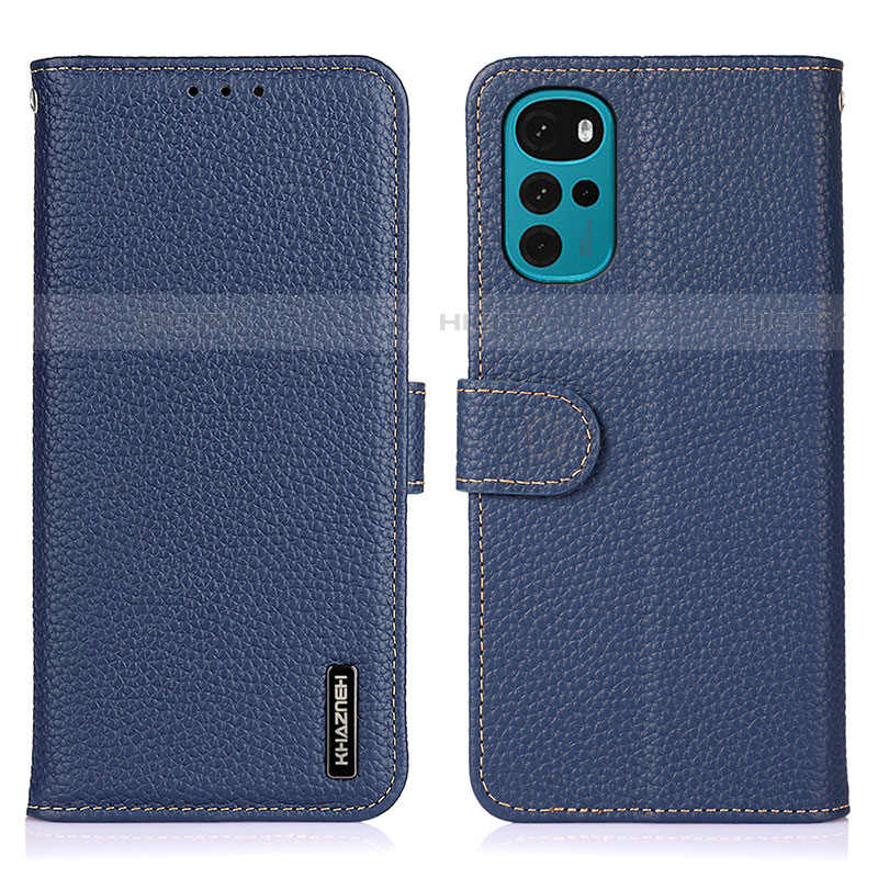 Funda de Cuero Cartera con Soporte Carcasa B01H para Motorola Moto G22