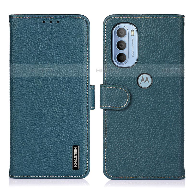 Funda de Cuero Cartera con Soporte Carcasa B01H para Motorola Moto G31