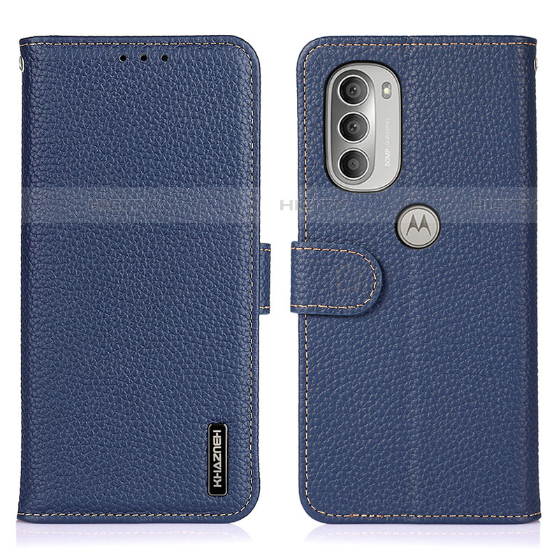 Funda de Cuero Cartera con Soporte Carcasa B01H para Motorola Moto G51 5G