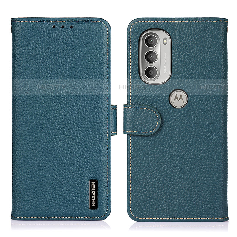 Funda de Cuero Cartera con Soporte Carcasa B01H para Motorola Moto G51 5G