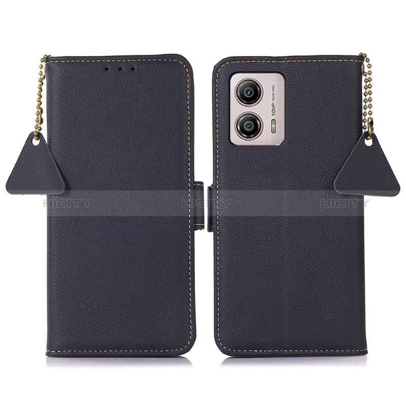 Funda de Cuero Cartera con Soporte Carcasa B01H para Motorola Moto G53j 5G