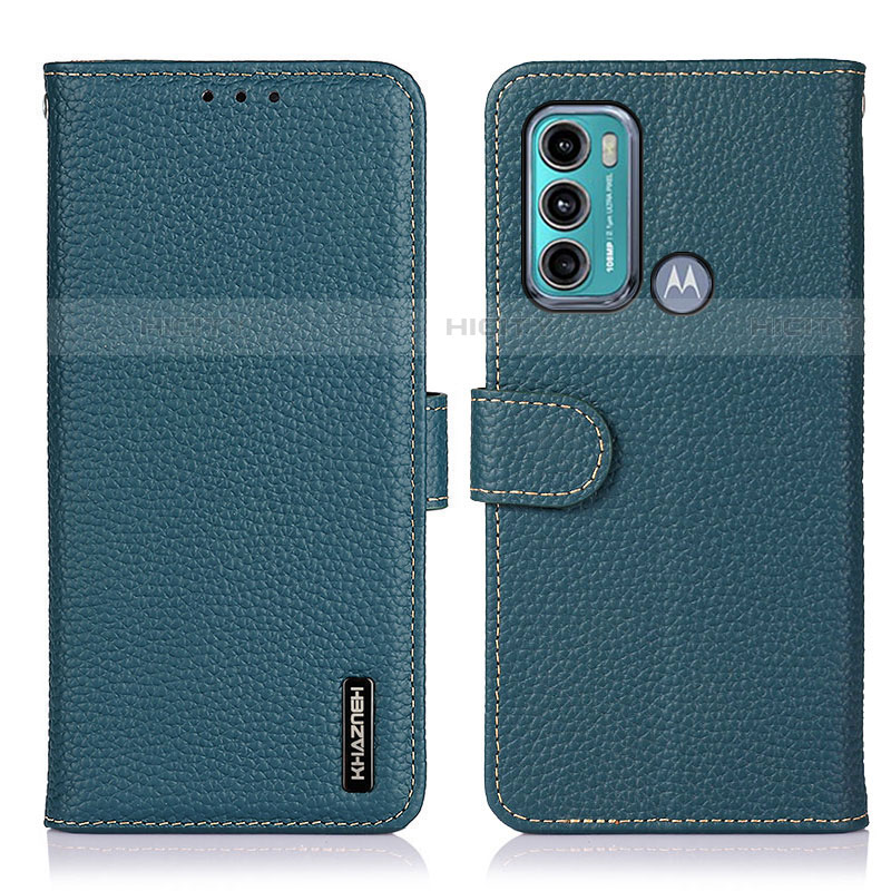 Funda de Cuero Cartera con Soporte Carcasa B01H para Motorola Moto G60