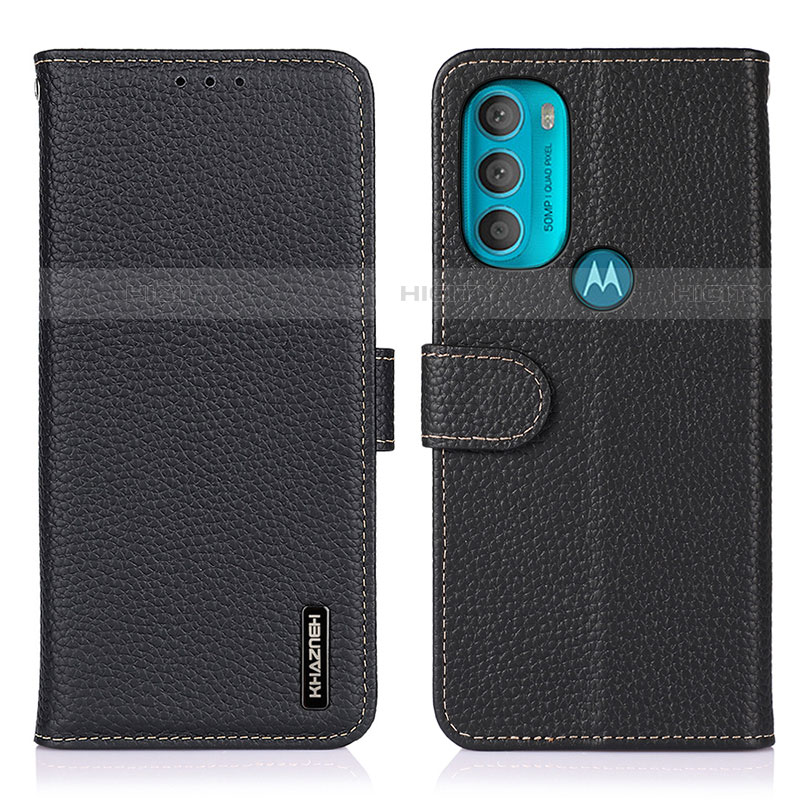 Funda de Cuero Cartera con Soporte Carcasa B01H para Motorola Moto G71 5G