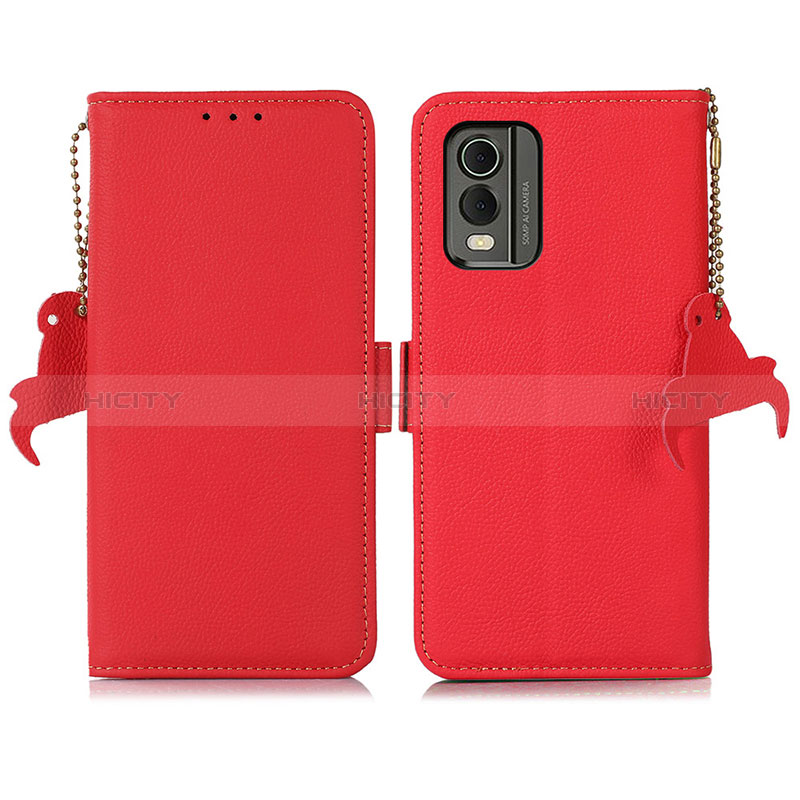 Funda de Cuero Cartera con Soporte Carcasa B01H para Nokia C210