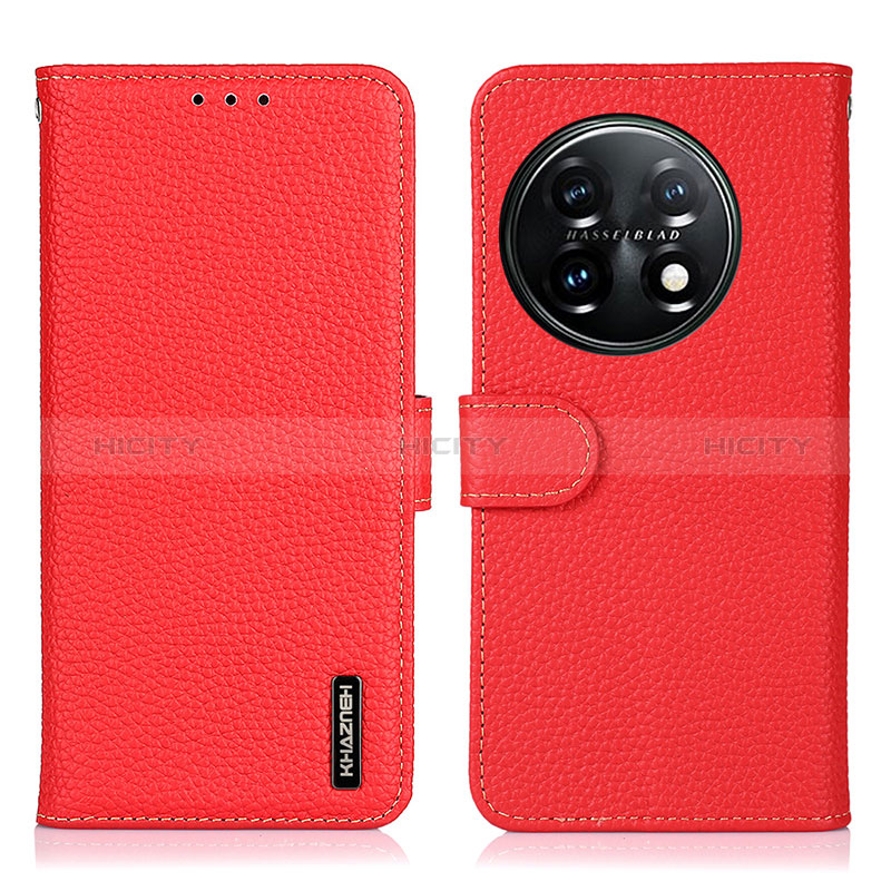 Funda de Cuero Cartera con Soporte Carcasa B01H para OnePlus 11 5G