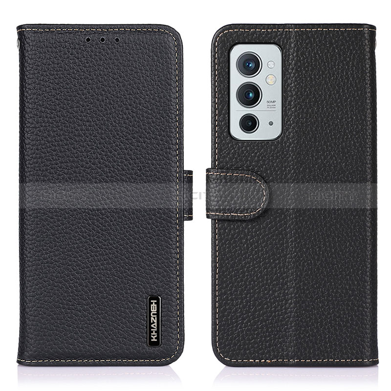 Funda de Cuero Cartera con Soporte Carcasa B01H para OnePlus 9RT 5G