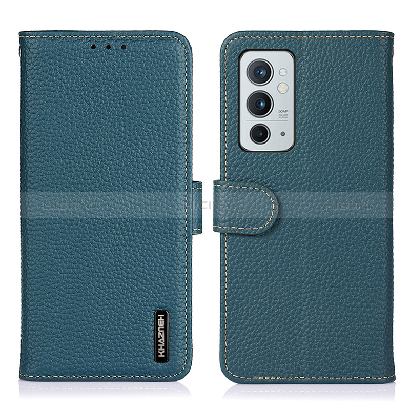 Funda de Cuero Cartera con Soporte Carcasa B01H para OnePlus 9RT 5G