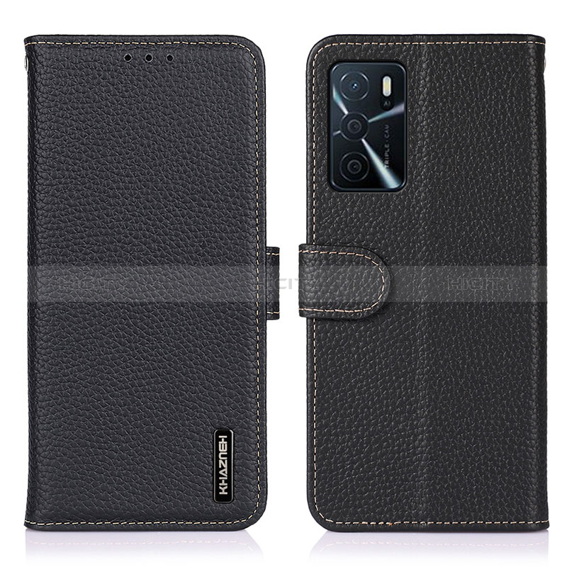 Funda de Cuero Cartera con Soporte Carcasa B01H para Oppo A16