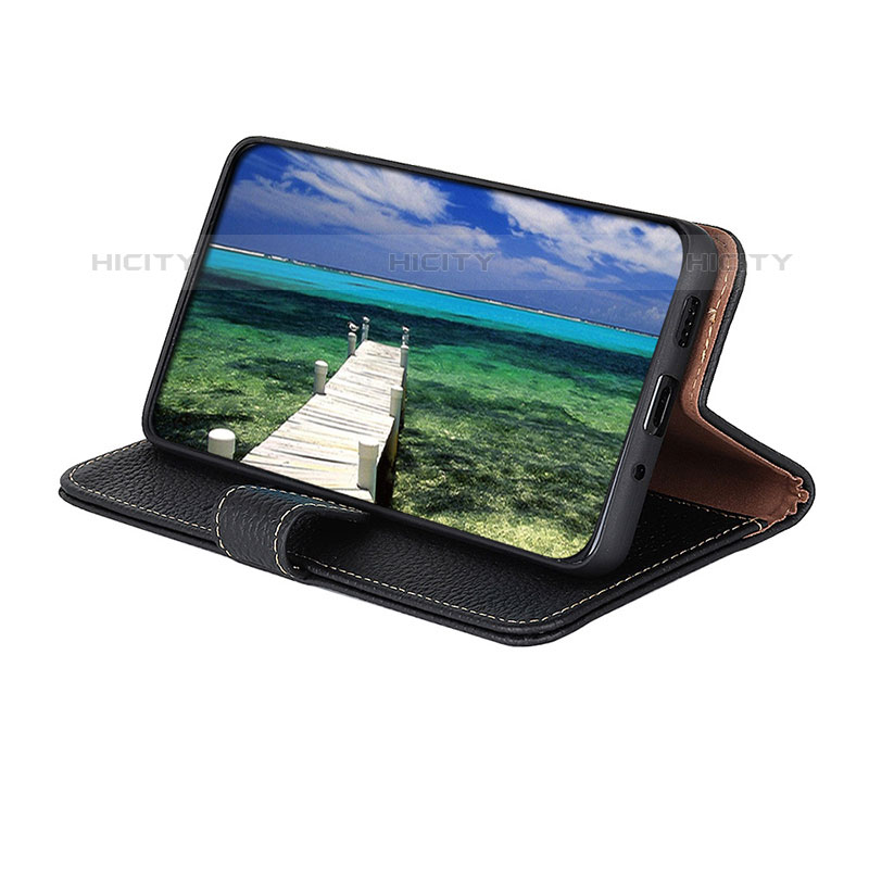 Funda de Cuero Cartera con Soporte Carcasa B01H para Oppo Reno6 Lite