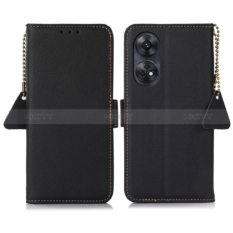 Funda de Cuero Cartera con Soporte Carcasa B01H para Oppo Reno8 T 4G