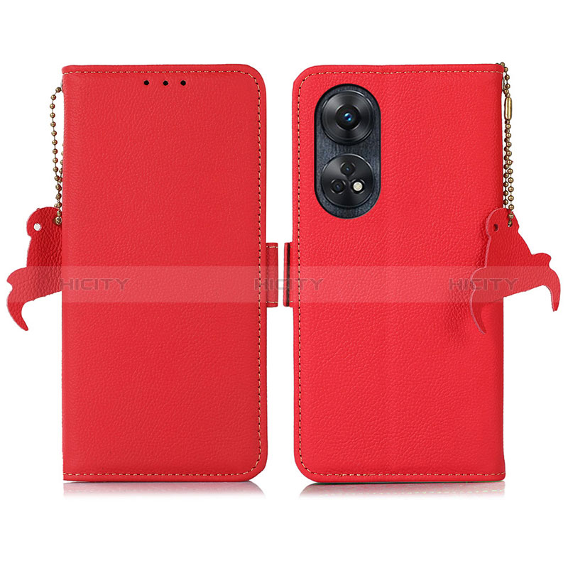 Funda de Cuero Cartera con Soporte Carcasa B01H para Oppo Reno8 T 4G