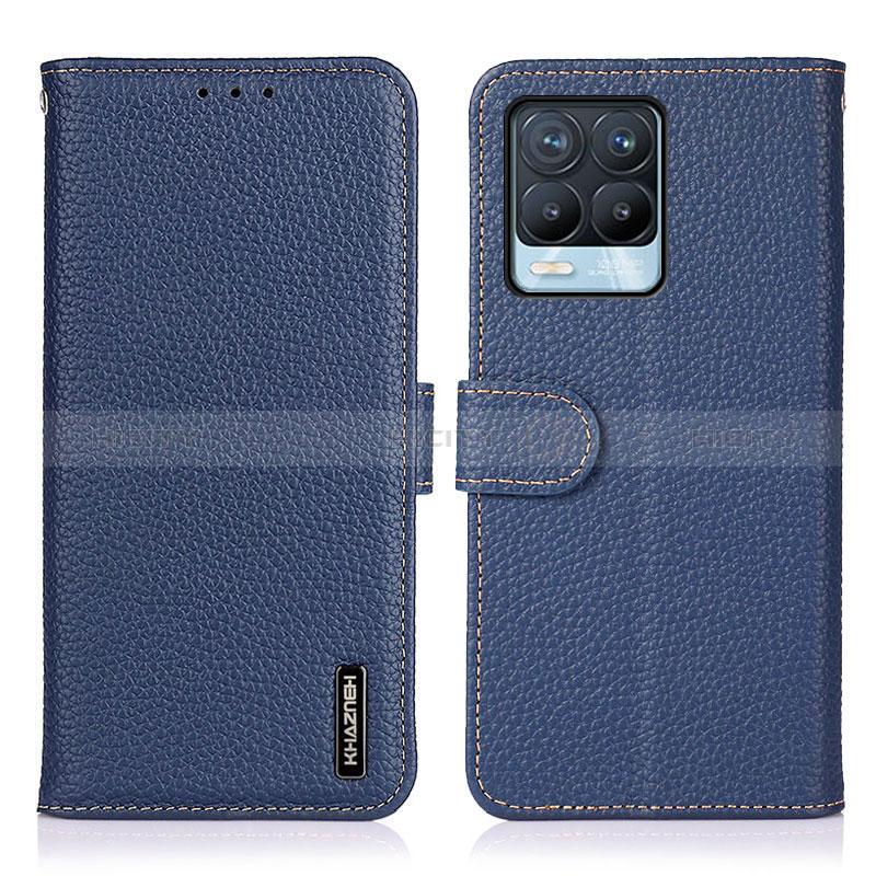 Funda de Cuero Cartera con Soporte Carcasa B01H para Realme 8 4G