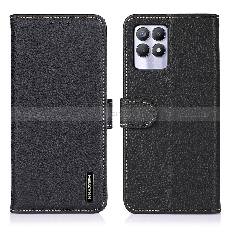 Funda de Cuero Cartera con Soporte Carcasa B01H para Realme 8i