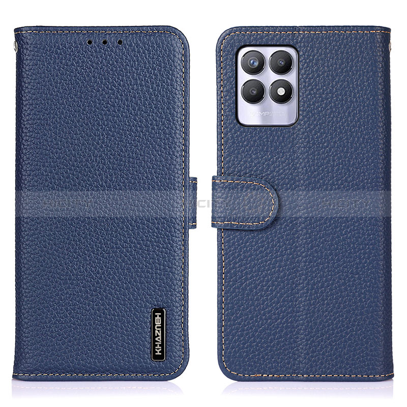 Funda de Cuero Cartera con Soporte Carcasa B01H para Realme 8i