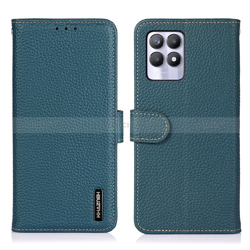 Funda de Cuero Cartera con Soporte Carcasa B01H para Realme 8i