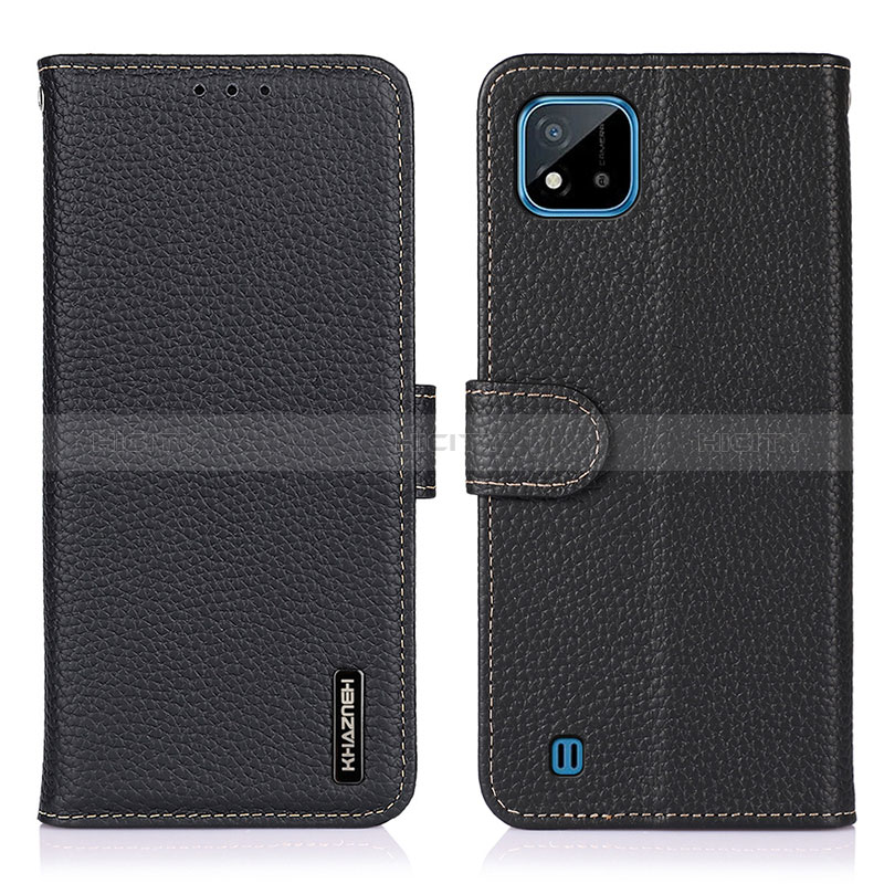 Funda de Cuero Cartera con Soporte Carcasa B01H para Realme C11 (2021)