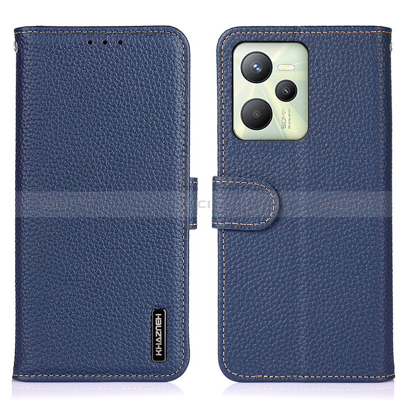 Funda de Cuero Cartera con Soporte Carcasa B01H para Realme Narzo 50A Prime