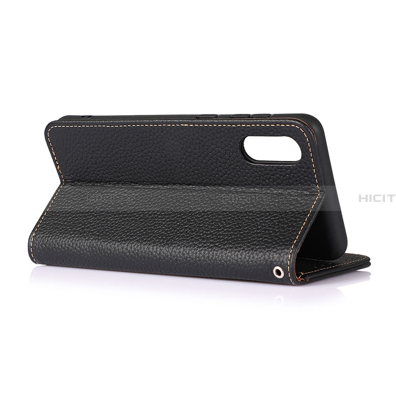 Funda de Cuero Cartera con Soporte Carcasa B01H para Samsung Galaxy A02