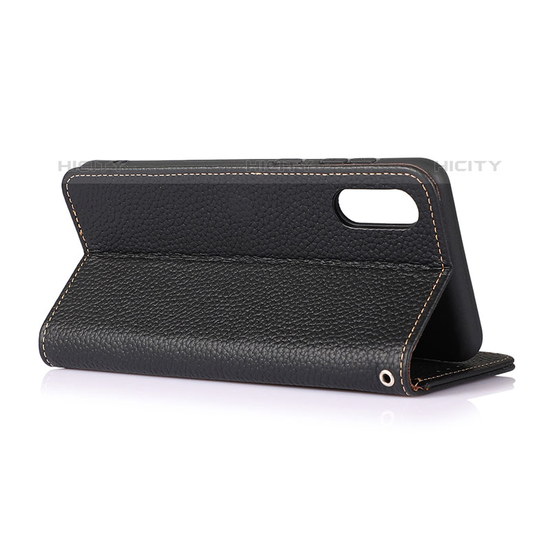 Funda de Cuero Cartera con Soporte Carcasa B01H para Samsung Galaxy M02