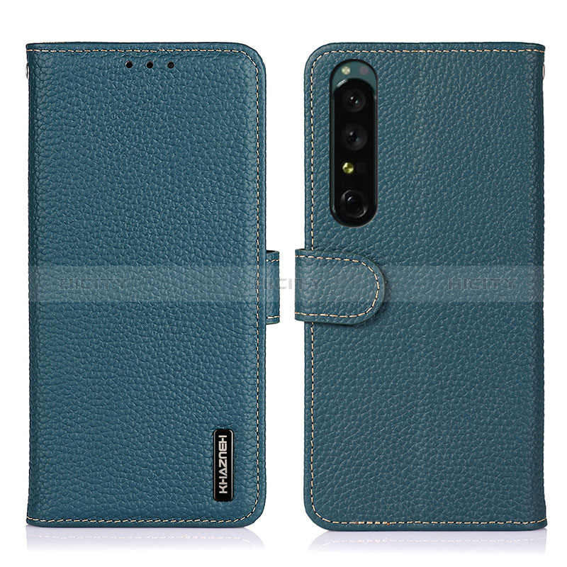 Funda de Cuero Cartera con Soporte Carcasa B01H para Sony Xperia 1 IV SO-51C