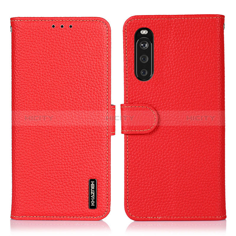 Funda de Cuero Cartera con Soporte Carcasa B01H para Sony Xperia 10 III