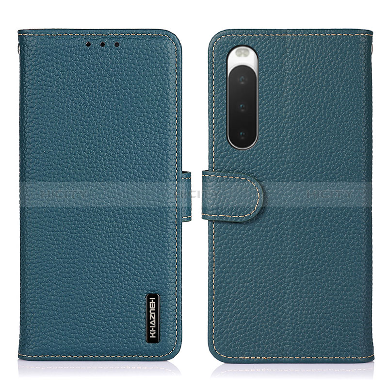 Funda de Cuero Cartera con Soporte Carcasa B01H para Sony Xperia 10 IV SO-52C