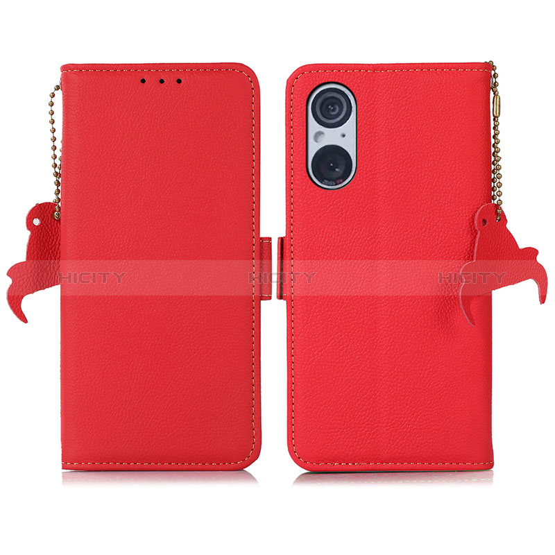 Funda de Cuero Cartera con Soporte Carcasa B01H para Sony Xperia 5 V