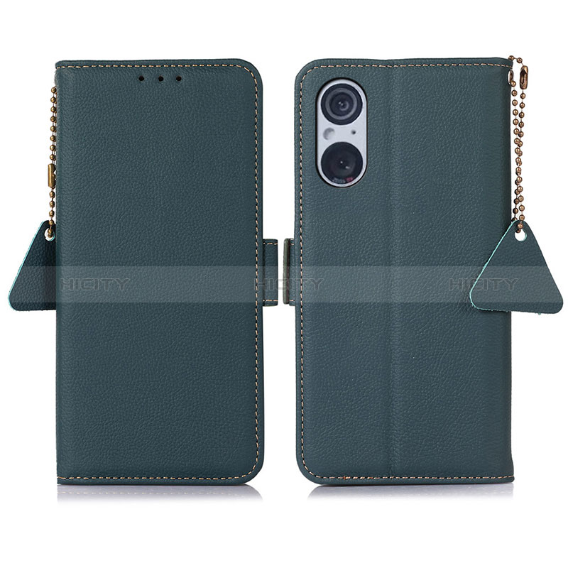 Funda de Cuero Cartera con Soporte Carcasa B01H para Sony Xperia 5 V