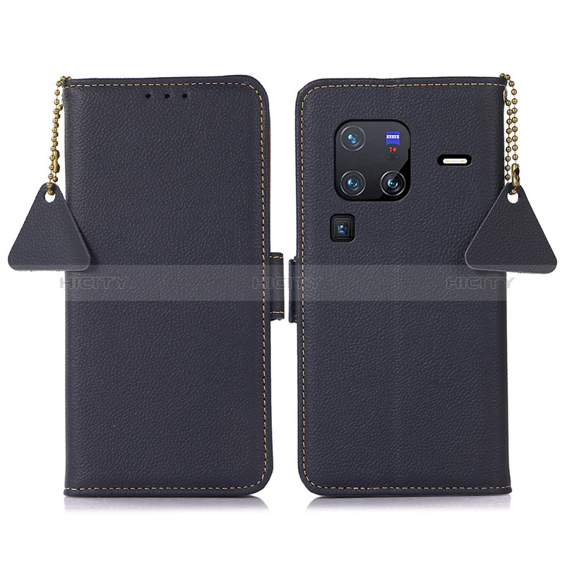 Funda de Cuero Cartera con Soporte Carcasa B01H para Vivo X80 Pro 5G