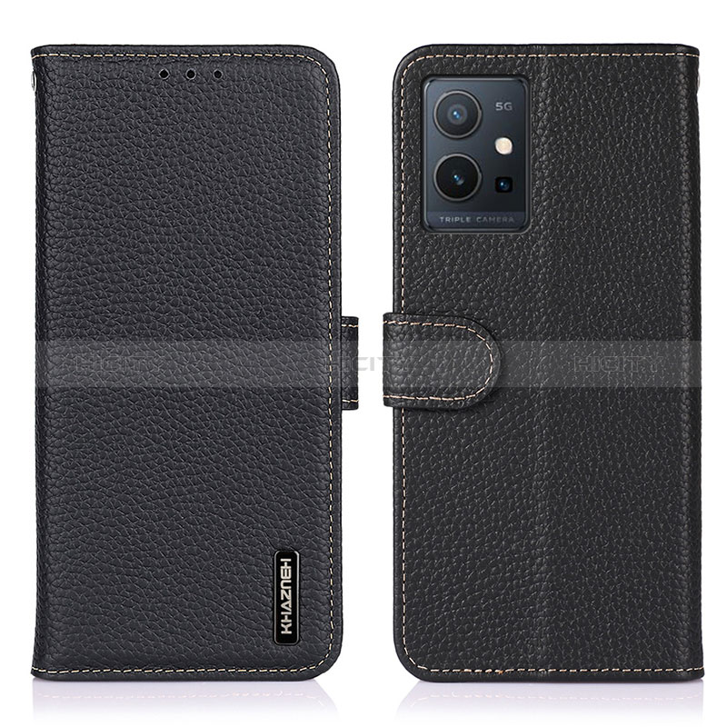 Funda de Cuero Cartera con Soporte Carcasa B01H para Vivo Y33e 5G