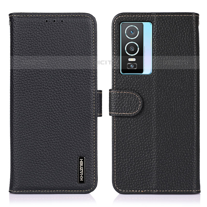 Funda de Cuero Cartera con Soporte Carcasa B01H para Vivo Y74s 5G