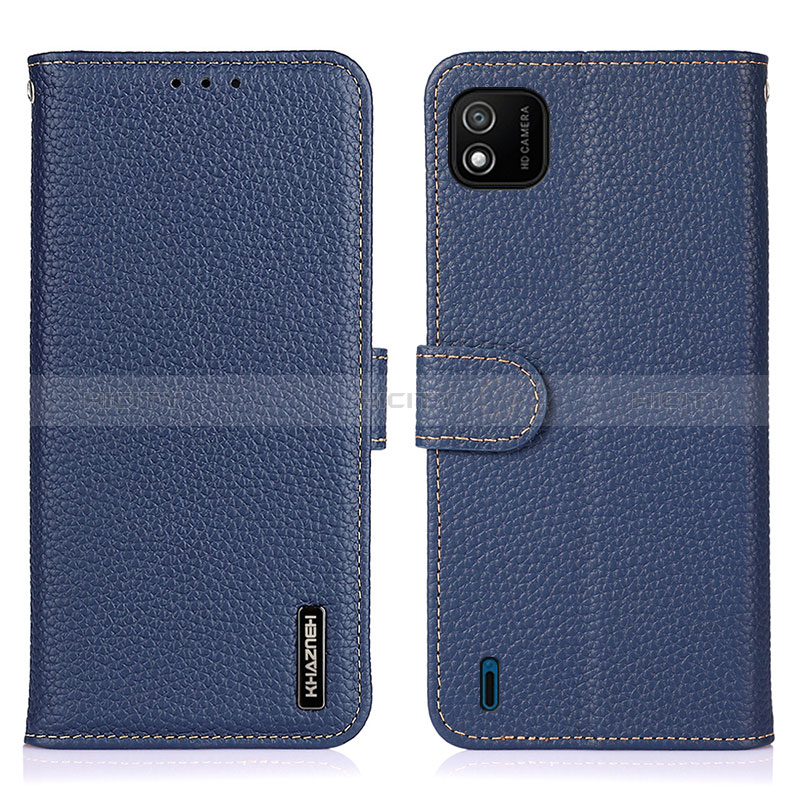 Funda de Cuero Cartera con Soporte Carcasa B01H para Wiko Y62