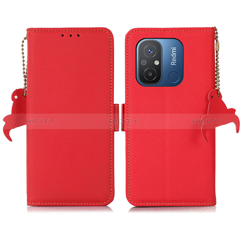 Funda de Cuero Cartera con Soporte Carcasa B01H para Xiaomi Redmi 12C 4G