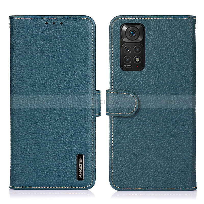 Funda de Cuero Cartera con Soporte Carcasa B01H para Xiaomi Redmi Note 11 4G (2022)