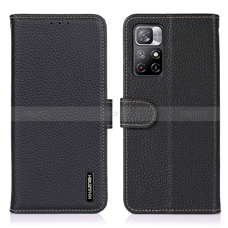 Funda de Cuero Cartera con Soporte Carcasa B01H para Xiaomi Redmi Note 11 5G