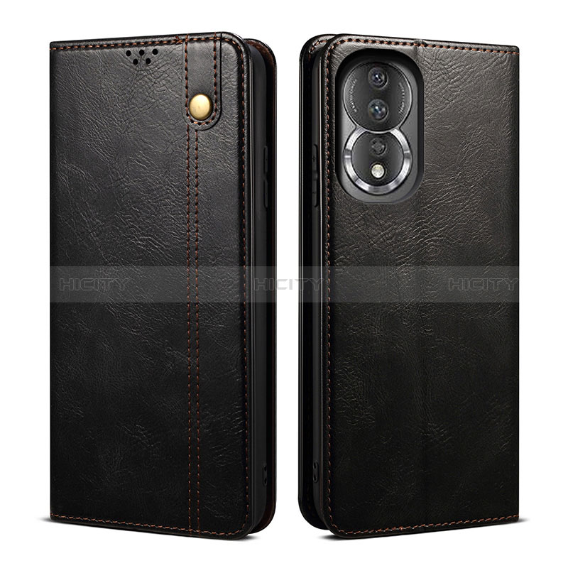 Funda de Cuero Cartera con Soporte Carcasa B01S para Huawei Honor 80 5G