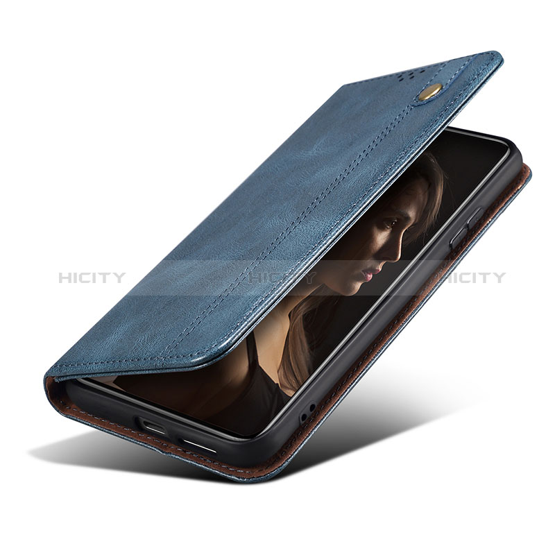 Funda de Cuero Cartera con Soporte Carcasa B01S para Huawei P60 Pro