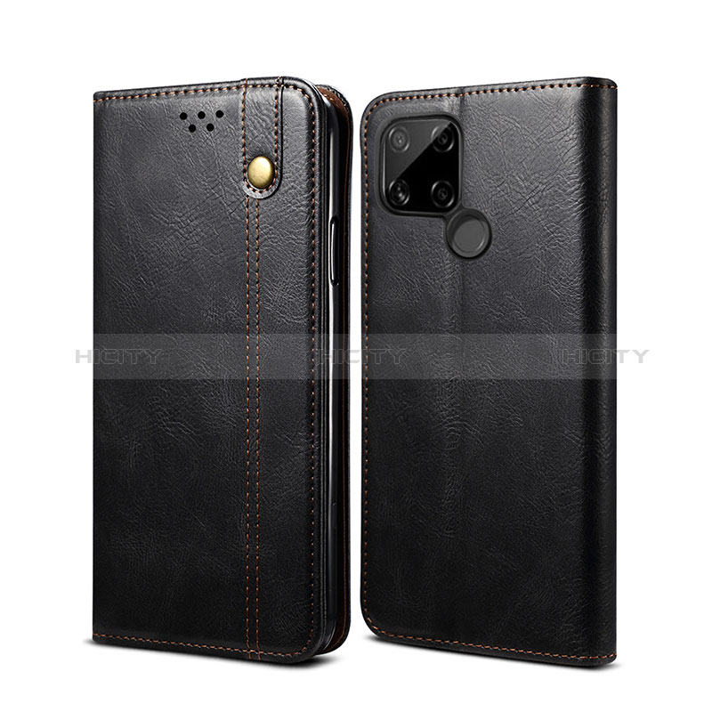 Funda de Cuero Cartera con Soporte Carcasa B01S para Realme C21