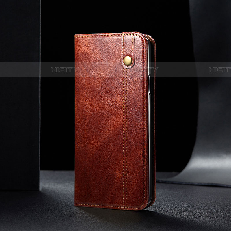 Funda de Cuero Cartera con Soporte Carcasa B01S para Samsung Galaxy A05s Marron