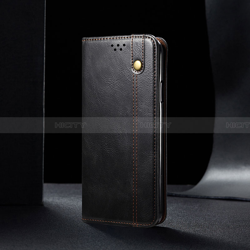 Funda de Cuero Cartera con Soporte Carcasa B01S para Samsung Galaxy A32 4G Negro