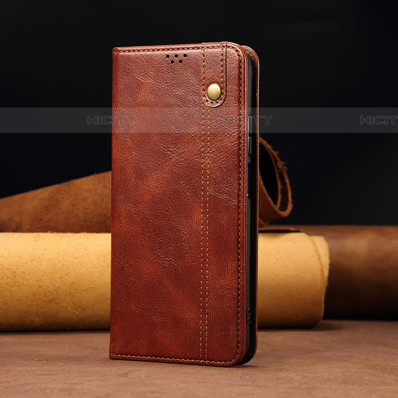 Funda de Cuero Cartera con Soporte Carcasa B01S para Samsung Galaxy A53 5G Marron