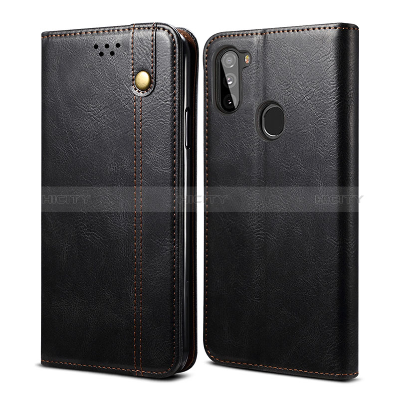 Funda de Cuero Cartera con Soporte Carcasa B01S para Samsung Galaxy M11